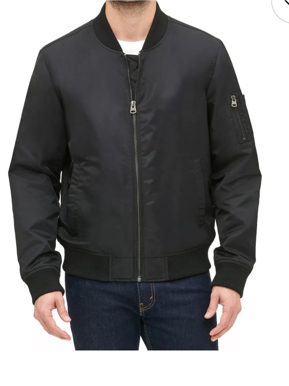 Black Corduroy Puffer Jacket - Cozy High Collar
Size L women or men’s Unix